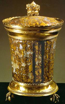 Jaspisbecher, 15. Jh.