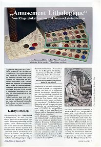 Aufsatz über Ringsteinkabinette